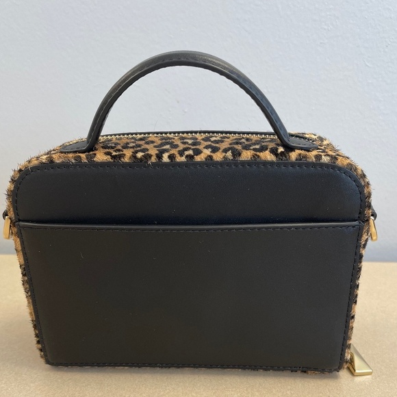 MICHAEL Michael Kors Estelle Leopard Print Calf Hair Satchel - NWT - Picture 2 of 7